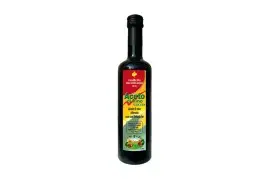 Aceto di vino bianco biologico in bottiglia 
